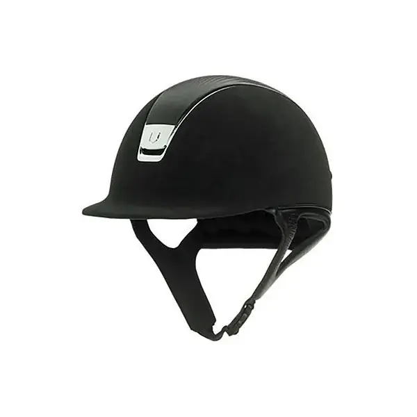 Samshield 2.0 PREMIUM Ridhjälm Svart Silver Chrome | Nyhet i sortimentet