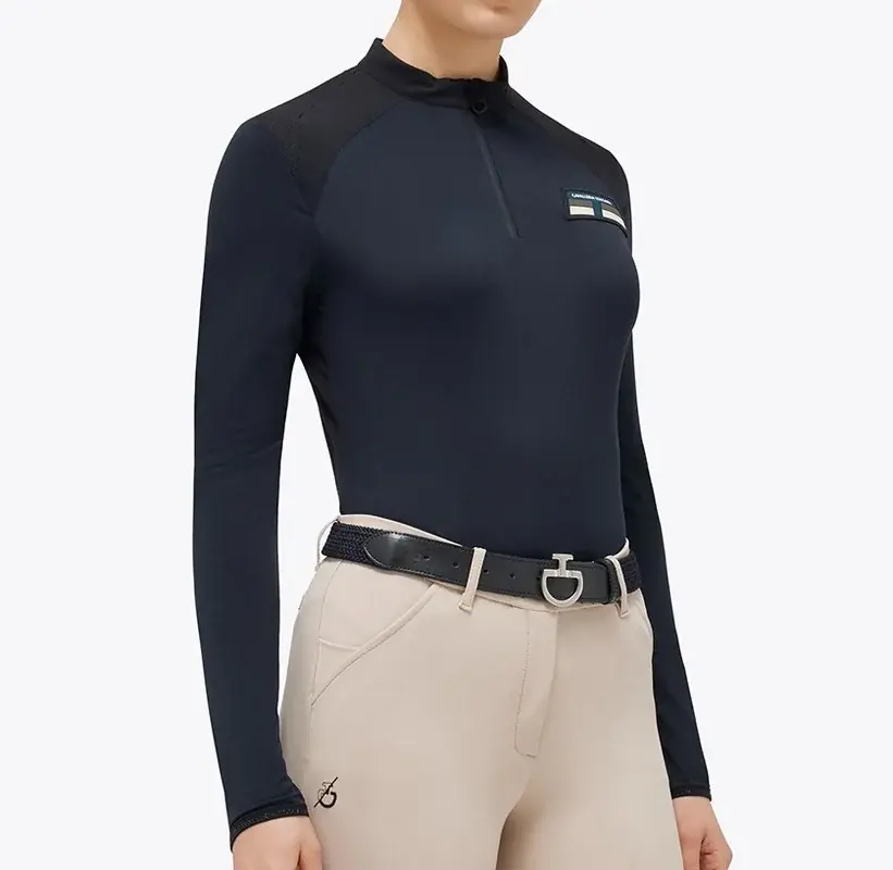 Lightweight Performance Piqué L/S – Navy | Nytt hos oss